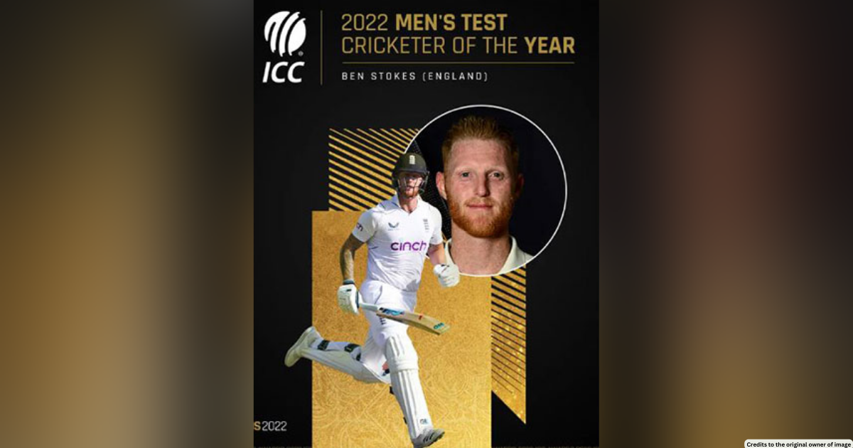 England's Ben Stokes named as ICC Men's Test Cricketer of 2022